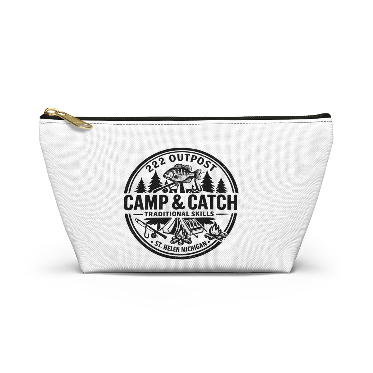 Camp & Catch Fishing Accessory Pouch — T‑Bottom Gear Bag