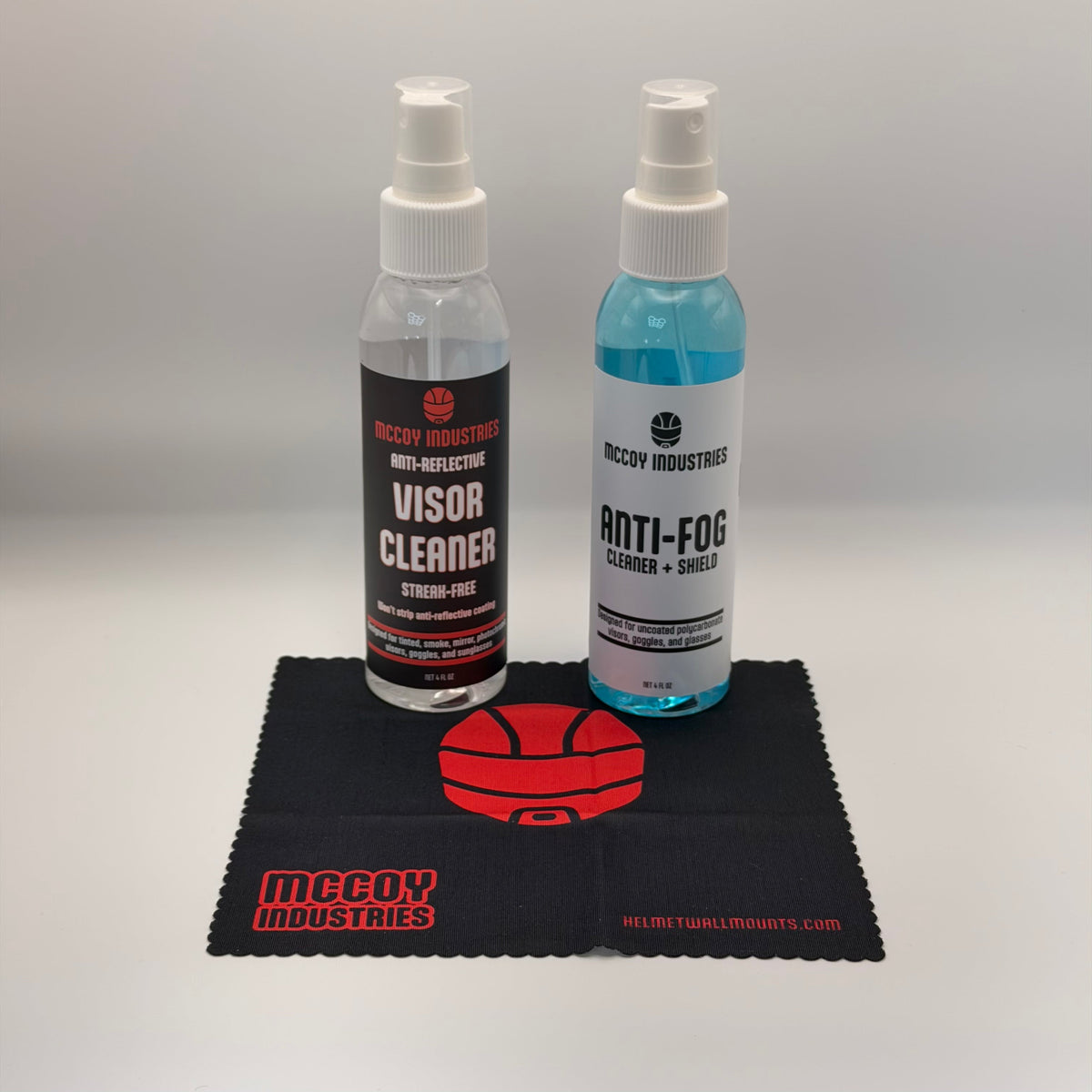 Clear Vision Visor Cleaner & Anti-Fog Kit