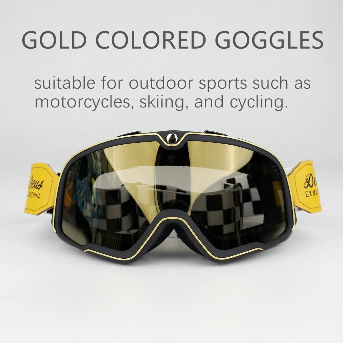 Retro Goggles Motocross