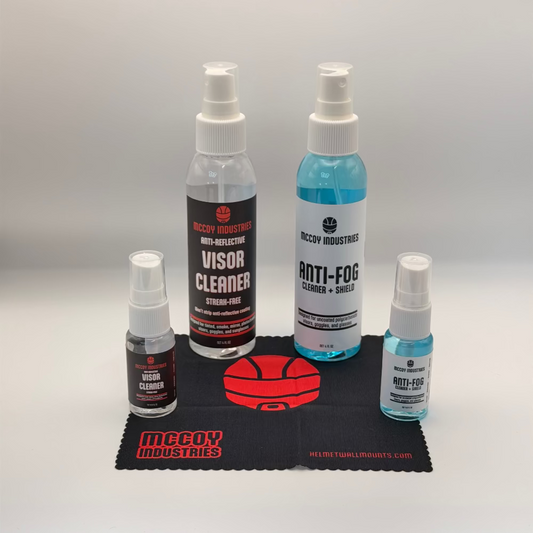 Clear Vision Visor Cleaner & Anti-Fog Kit