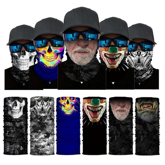 Seamless Bandanas Neck Warmer/Face Shield